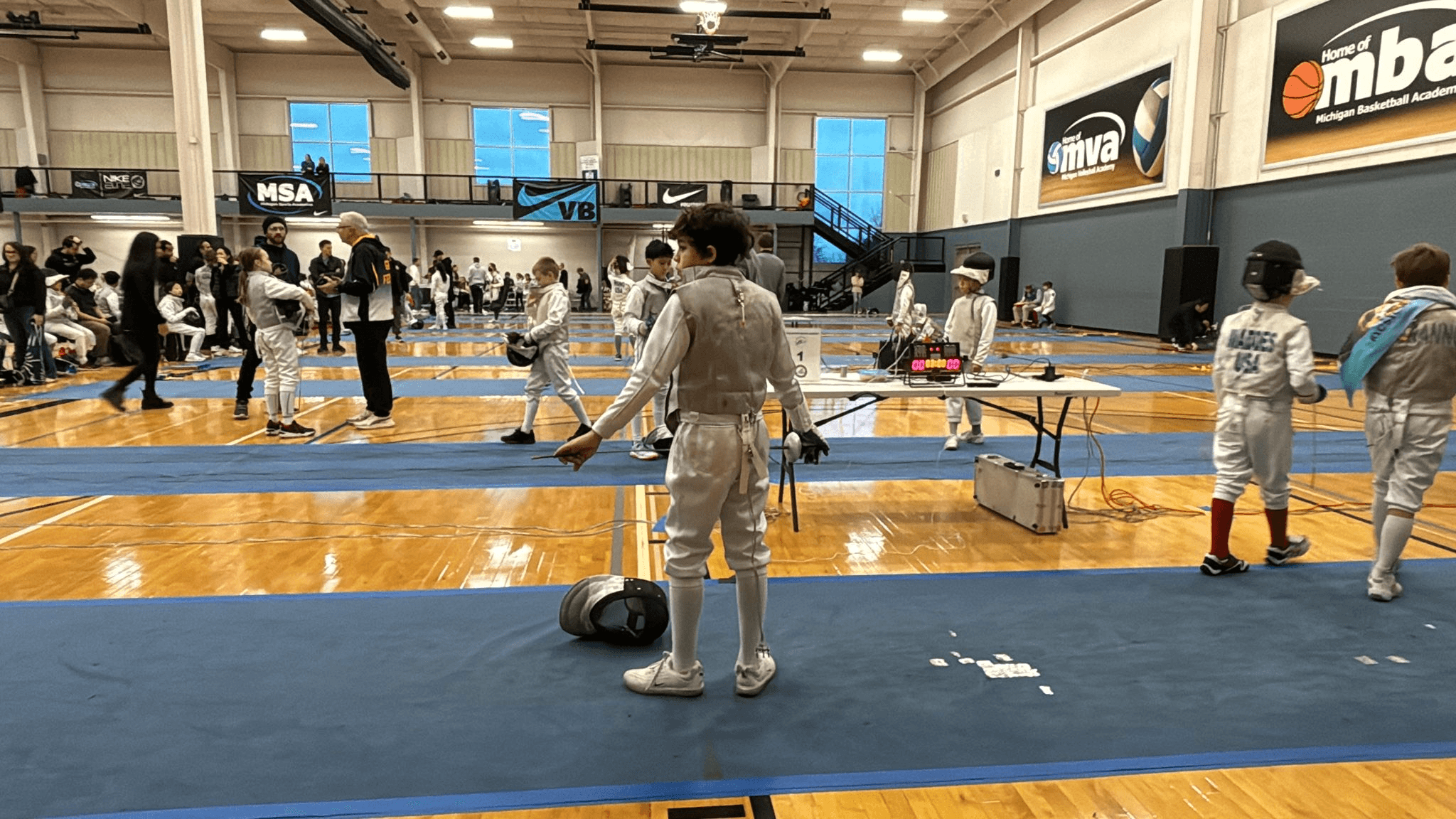 Fencing Training Roon Youth Classes 2025 | West Michigan Fencing Academy